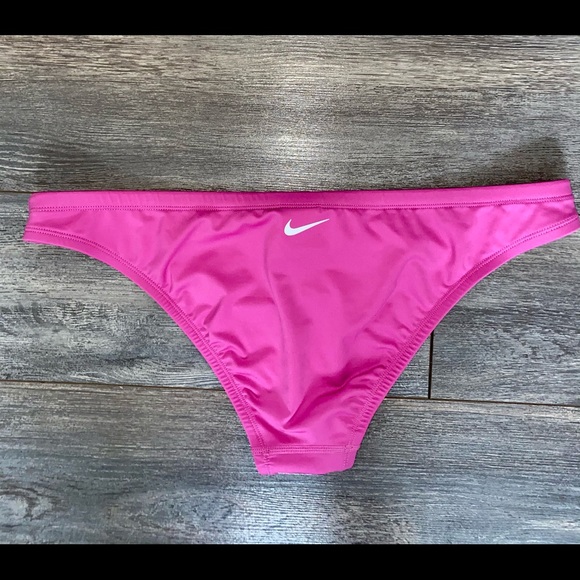 NWOT Nike fuschia low rise bikini bottom - Picture 2 of 4